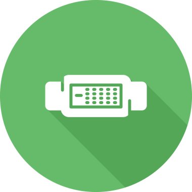 bilgisayar klavyesi, illüstrasyon, beyaz arkaplan üzerindeki vektör.