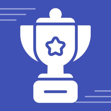 kupa simgesi soyut bir grupta izole edildi