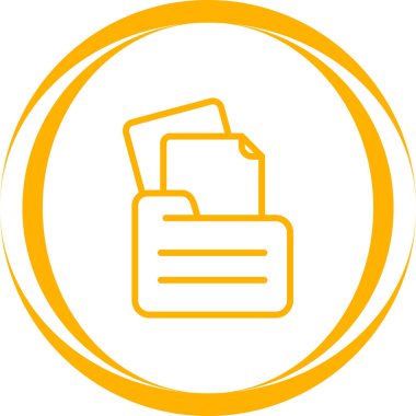 dosya belgesi yuvarlanmış simge