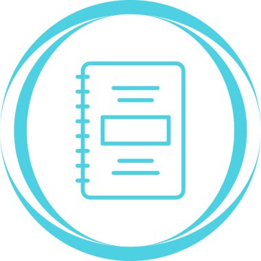 Modern simgenin vektör illüstrasyonu