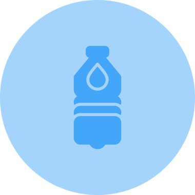 şişe vektör simgesi modern basit illüstrasyon