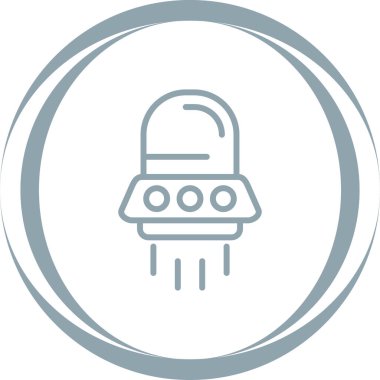 Duş. Web simgesi basit illüstrasyon