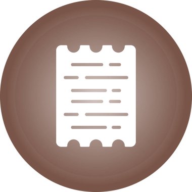 Bir kitap simgesinin vektör illüstrasyonu