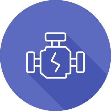 seo modern simgesinin vektör illüstrasyonu