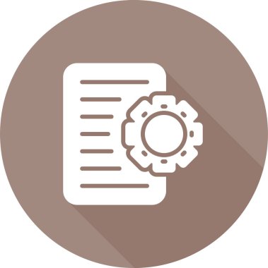 Seo simgesinin vektör illüstrasyonu