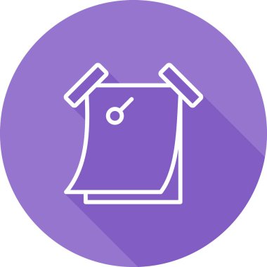 Kıyafetler. Web simgesi basit illüstrasyon