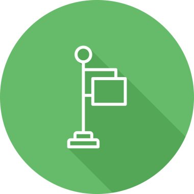 Modern b 'nin vektör illüstrasyonu eksik simgesi