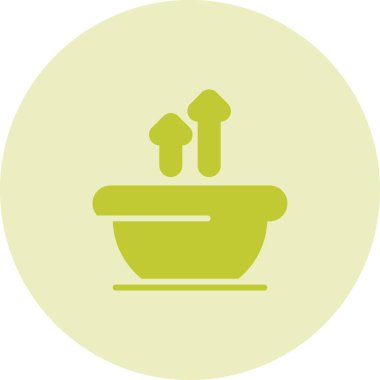 Banyo yap. Web simgesi basit illüstrasyon