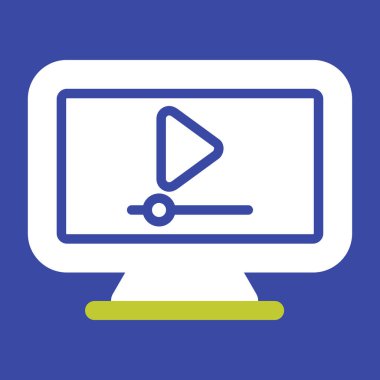 bilgisayar simgesi vektör illüstrasyonu