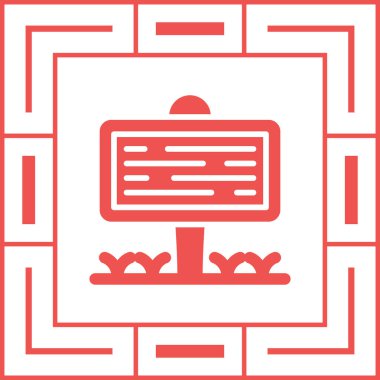 Modern b 'nin vektör illüstrasyonu bilgisayarın simgesinden yoksun