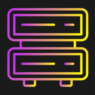 Modern b 'nin vektör illüstrasyonu eksik simgesi.