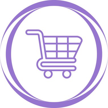 Sepet Simgesi vektör illüstrasyonu