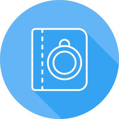 Kamera. Web simgesi basit illüstrasyon