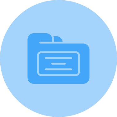 Dosya. Web simgesi basit illüstrasyon