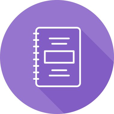 Belge. Web simgesi basit illüstrasyon