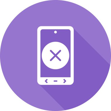 Telefon simgesi vektör illüstrasyonu