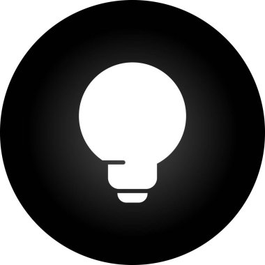 Ampul Simgesi, Vektör illüstrasyonu