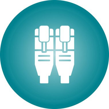 Beyaz arkaplanda beyaz simge.