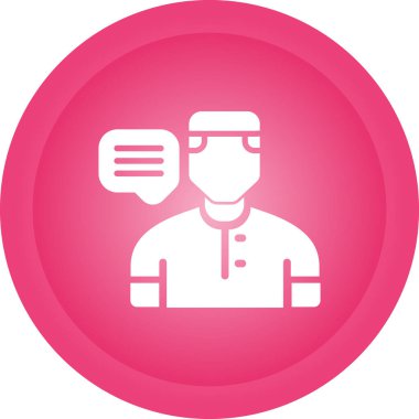 Maskeli bir adamın vektör çizimi