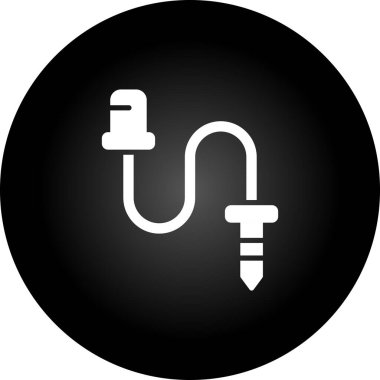 ampul simgesi vektör illüstrasyonu