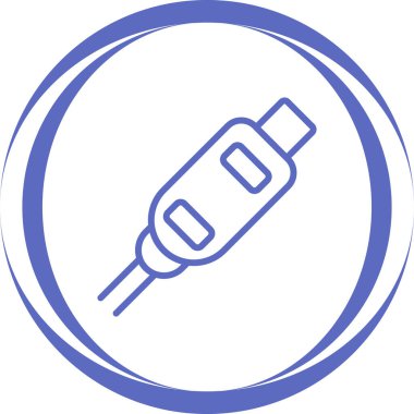 Bir tornavida simgesinin vektör çizimi