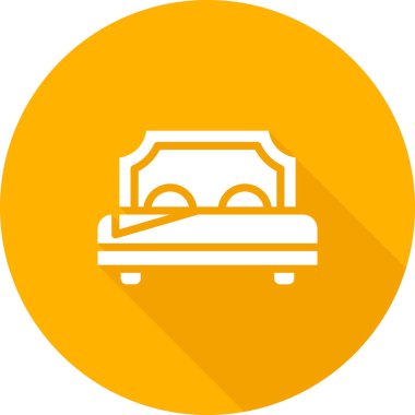 Otel simgesi vektör illüstrasyonu