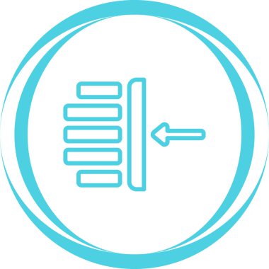 Modern eğitim ikonunun vektör illüstrasyonu