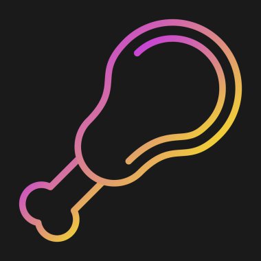 Gıda simgesinin vektör illüstrasyonu