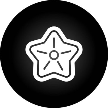 yıldız simgesi vektör illüstrasyonu