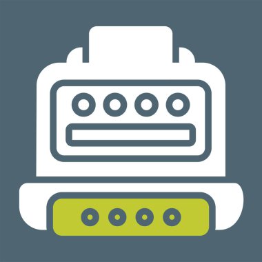 elektrik kontrol simgesi vektör illüstrasyonu