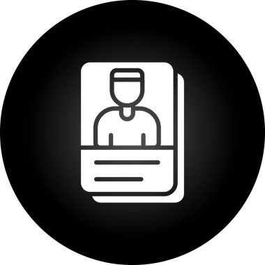 Modern simgenin vektör illüstrasyonu