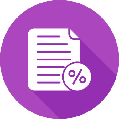 Dosya simgesinin vektör illüstrasyonu