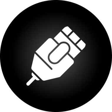 Modern simgenin vektör illüstrasyonu