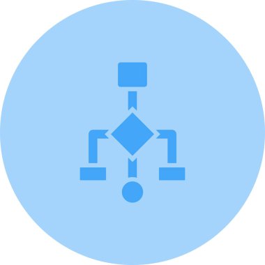 İş hiyerarşisi vektör simgesi