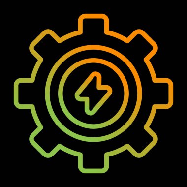 dişli ayarları vektör simgesi