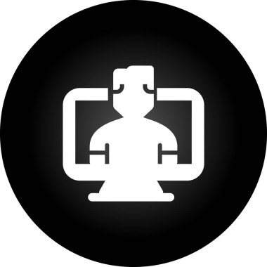 Bilgisayar web simge vektör çizim