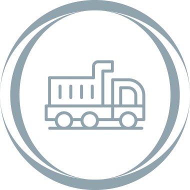 tren simgesi vektör illüstrasyonu