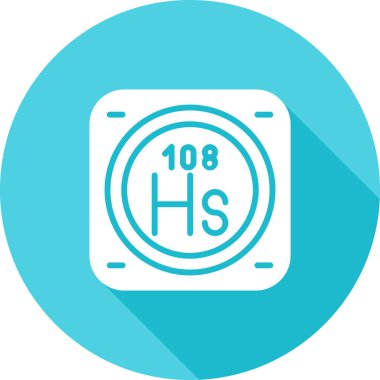 metal kimyasal element simgesi, basit satır biçimi