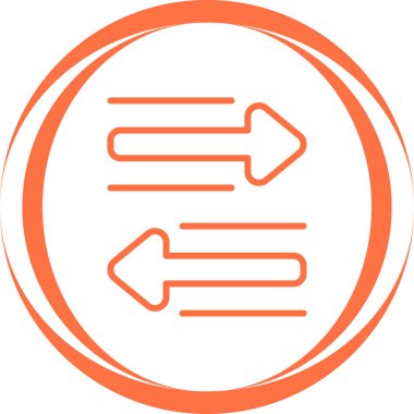 ok vektörü simgesi modern basit illüstrasyon