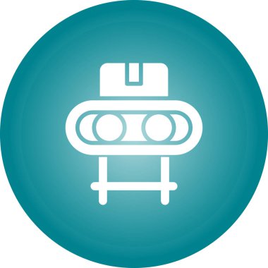 Gaz sobası vektör çizimi, vektör simgesi