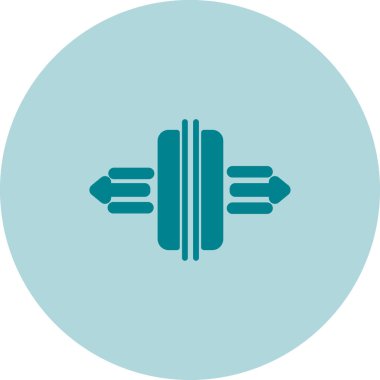 Modern simgenin vektör illüstrasyonu