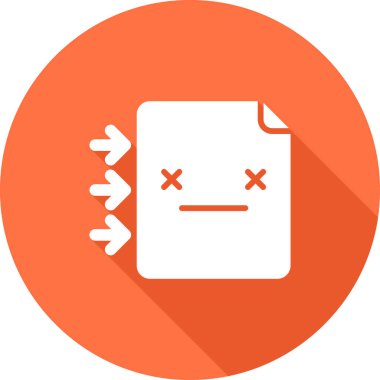 Hata simgesi, vektör çizimi