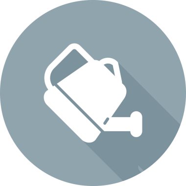 Gaz söndürücü simgesinin vektör çizimi