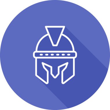 Kalkan. Web simgesi basit illüstrasyon