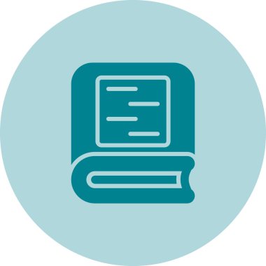 Modern eğitim ikonunun vektör illüstrasyonu