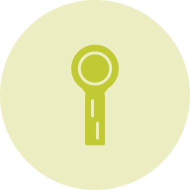 Anahtar simgesi vektör illüstrasyonu