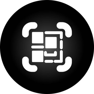 seo modern simgesinin vektör illüstrasyonu