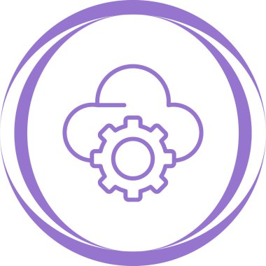 Teçhizat Web simgesi basit illüstrasyon