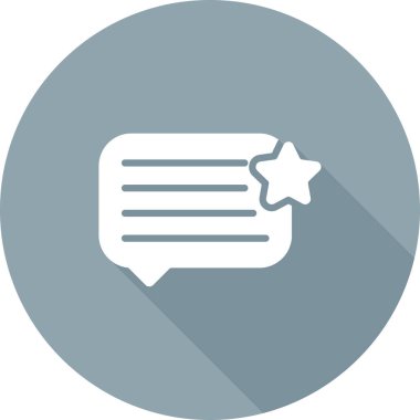 konuşma balonu simgesi, vektör illüstrasyonu