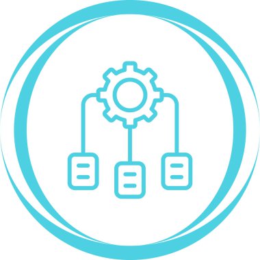 seo modern simgesinin vektör illüstrasyonu